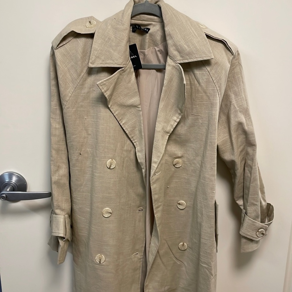 JLuxLabel Linen Trench